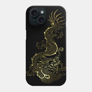 Golden Chinese Dragon Phone Case