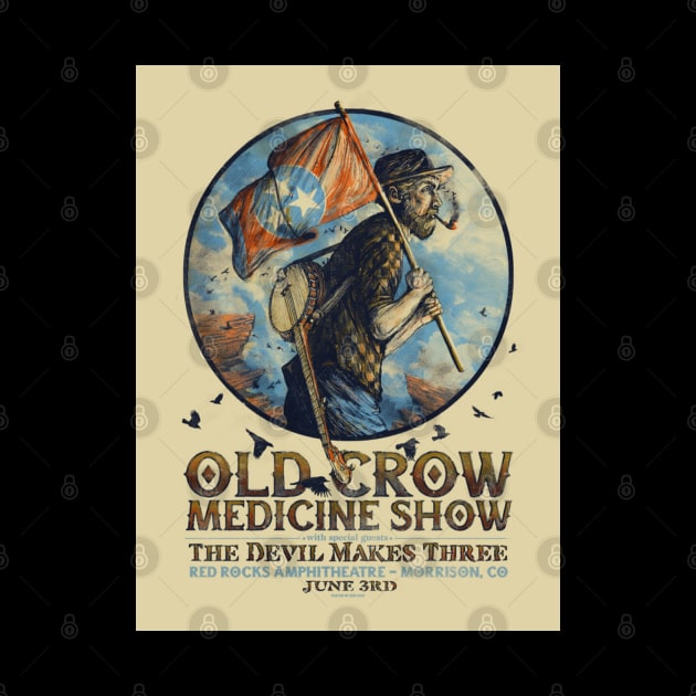 Old crow medicine show by Astroaurtss