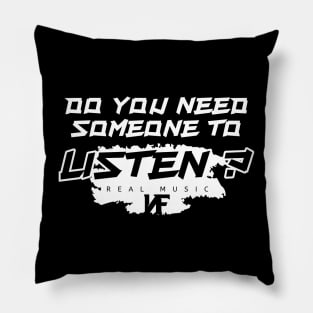 NF Nate Lyrics Pillow