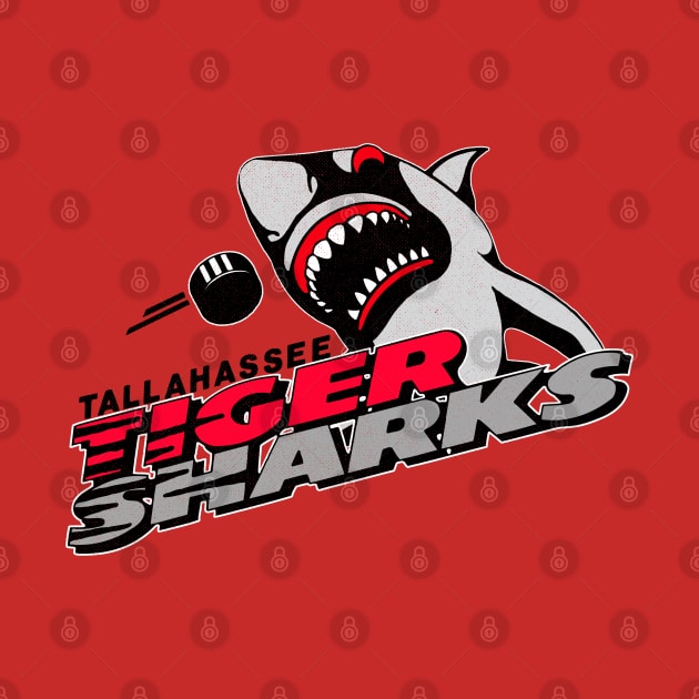 Classic Tallahassee Tiger Sharks Hockey by LocalZonly