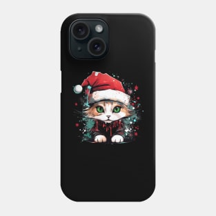 Christmas Cat - Winter Holiday Gift Phone Case