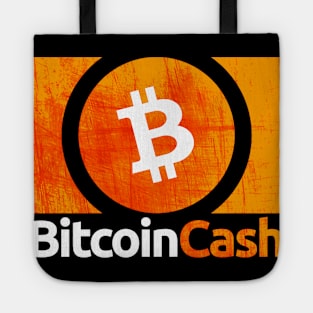 Bitcoin Cash (BCH)  Crypto Logo  -Vintage Tote