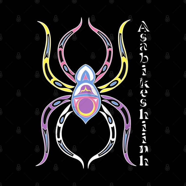 Asabikeshiinh (spider) Bigender Pride by KendraHowland.Art.Scroll