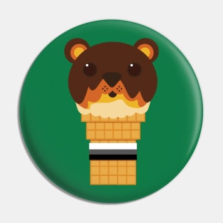 Cubby Cone Pride Pin