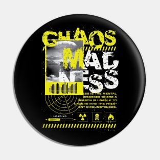 Chaos Madness Pin