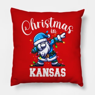 Christmas In Kansas Pillow