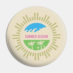 Summer Season Pin