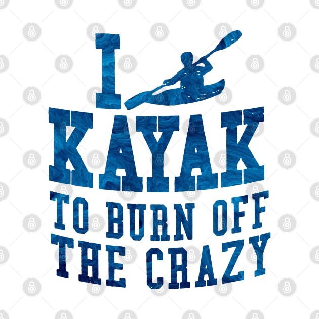 i love kayak to burn off the crazy waves pattern by fabecco