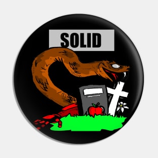 Tribute to Solid Snake Pin