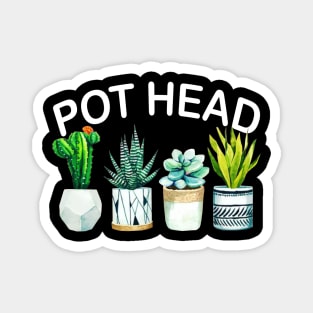 Pot Head Plants Magnet