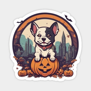 Halloween Dog Magnet