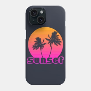 vintage sunset Phone Case