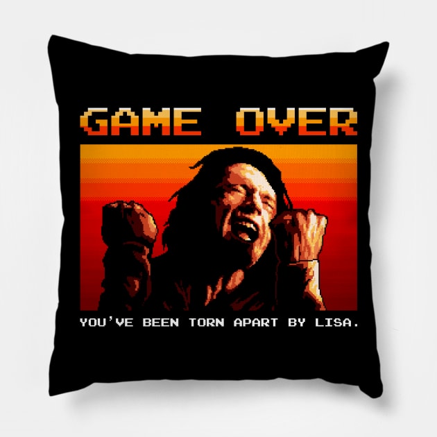 Game Over Pillow by demonigote