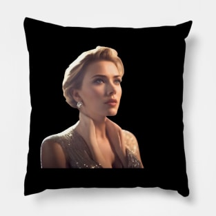 Scarlett Johansson Pillow