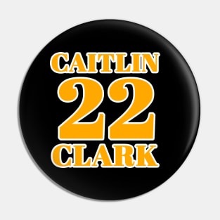 Catilin Clark Shirt Number Pin