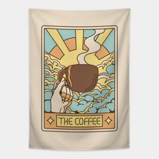 The Coffee Tarot Card by Tobe Fonseca Tapestry