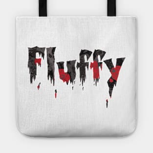 Ironic Gothic Horror Fluffy Tote