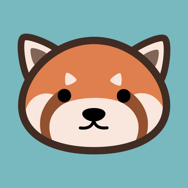 Kawaii Cute Red Panda by happinessinatee