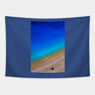 Shades of blue - Lefkada island Tapestry