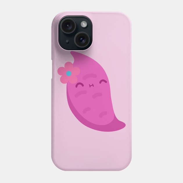 Potato Nomad Yam Phone Case by potatonomad