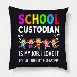 School Custodian Appreciation Back To School Pillow