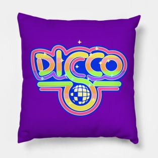 Retro Disco Pillow