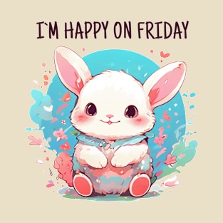 Happy friday rabbit T-Shirt