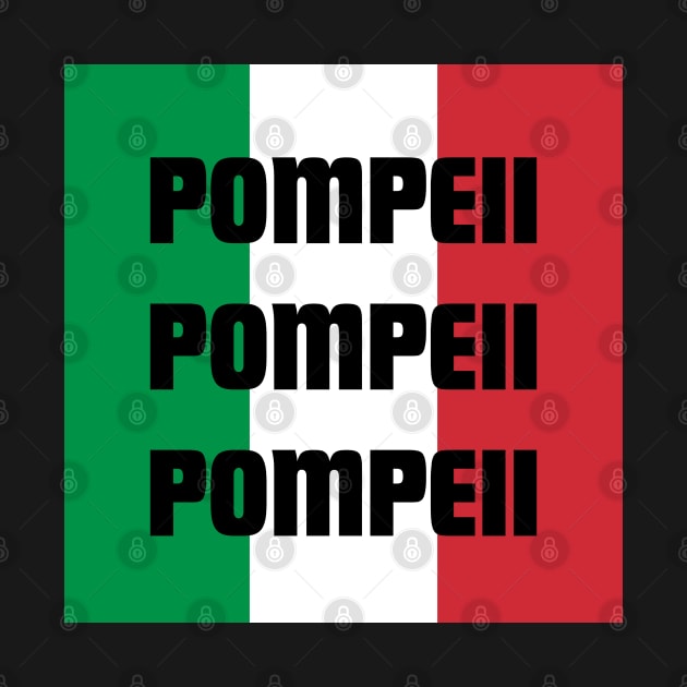 Pompeii in Italian Flag Colors by aybe7elf