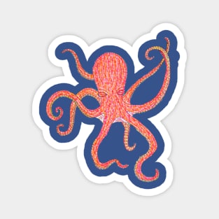 Giant Pacific Octopus Magnet