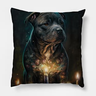 Magical Staffy Pillow