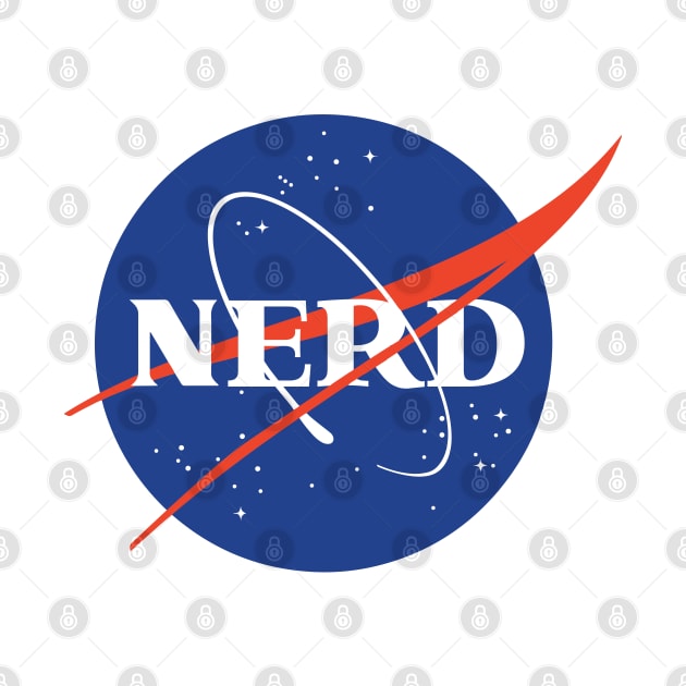 Nerd Nasa Logo by CloudWalkerDesigns