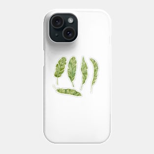 banana leaves Phone Case