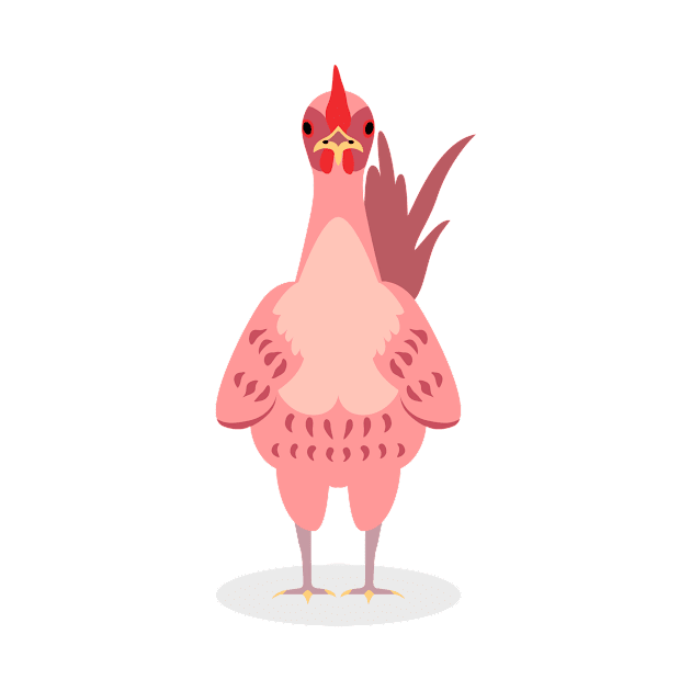 A Cute Chicken by iswenyi Art