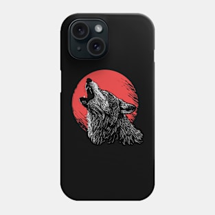 Howling Wolf Phone Case