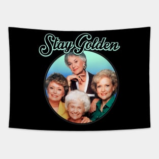 Four Mature Women TV Show 80s 90s Fans Gifts Tapestry