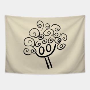 Big Curls Tapestry