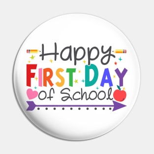 Welcome Back To School First Day Of School Students Teachers Pin