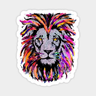 Lion Spirit Animal - Lion Head - Wildlife - Big Cat Magnet