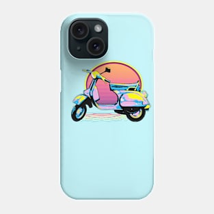 Vespa Sunset Phone Case