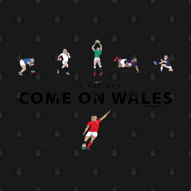 Six Nations - Come on Wales by dizzycat-biz