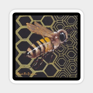 Bee in Flight Magnet