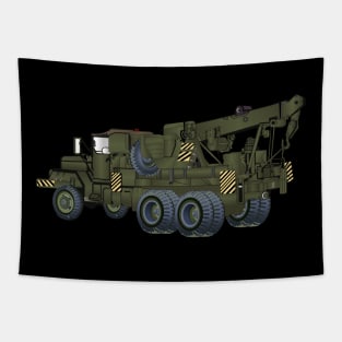 M816 Medium Wrecker Truck - OD - Left Rear Oblique wo Txt X 300 Tapestry