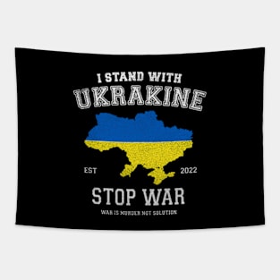 I stand with Ukraine Tapestry