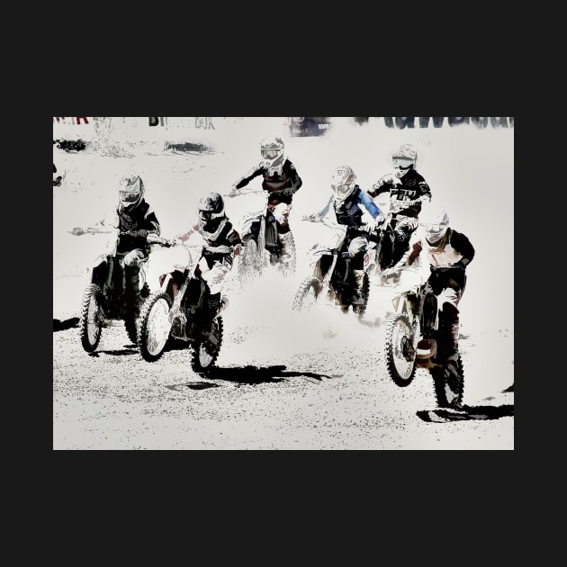 And the Race Begins - Motocross Racers by Highseller