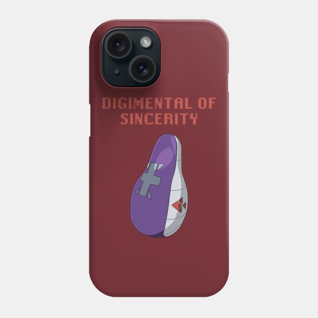 Digimental of Sincerity Phone Case by Decokun