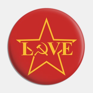 Communism Love Pin
