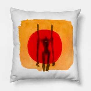 NGE Eva unit 1 sunset Pillow