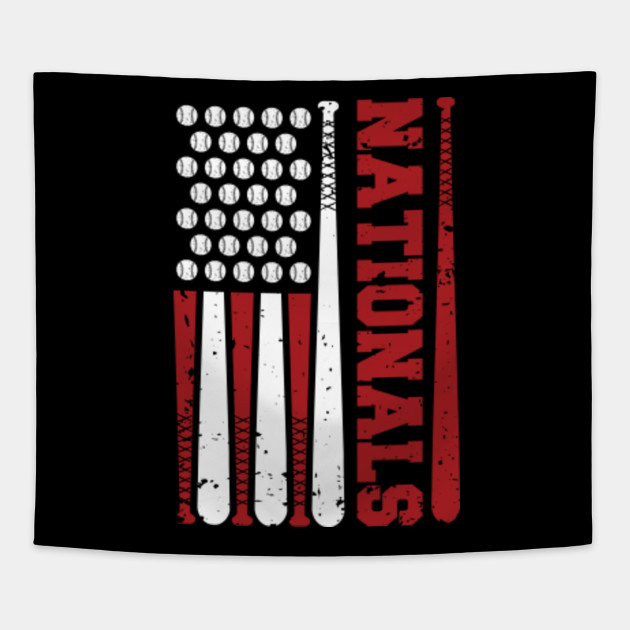washington nationals american flag shirt