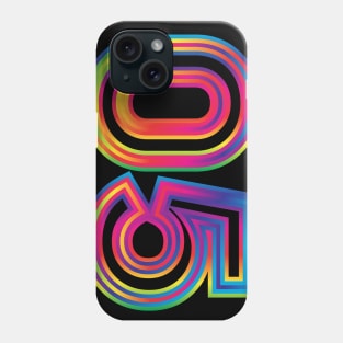 05 spectrum outline Phone Case