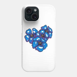 Flax Blossoms Phone Case